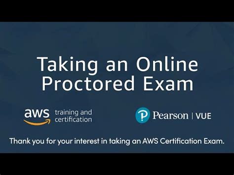 rescheduling aws exam|Amazon Web Services OnVUE online proctored // Pearson VUE.